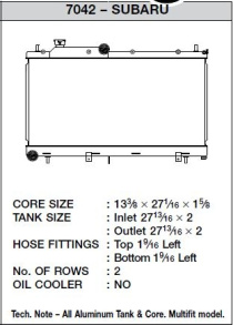 Impreza WRX / STI 08-15 ”Race-spec” Kylare CSF Radiators